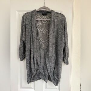 Forever 21 Gray Knit Cardigan Sweater